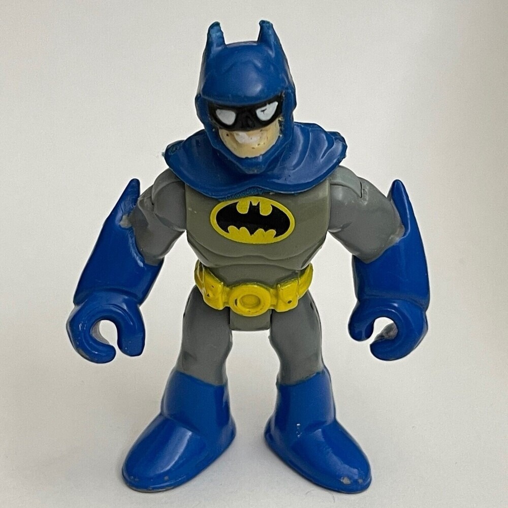 DC Comics Smiling Hero Batman Figure 2 7/8" Tall